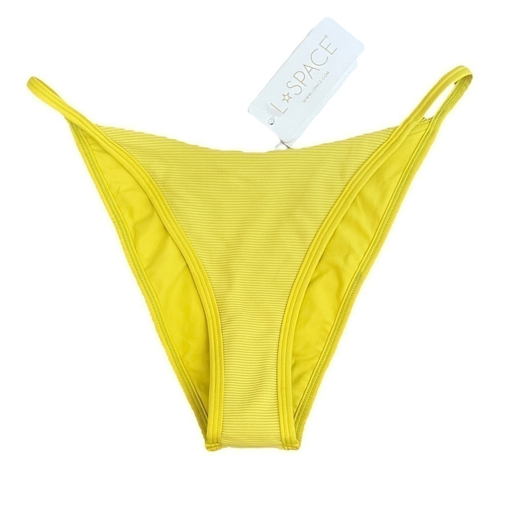 Nwt L*SPACE Jay Bottom Bitsy Apple Green Medium